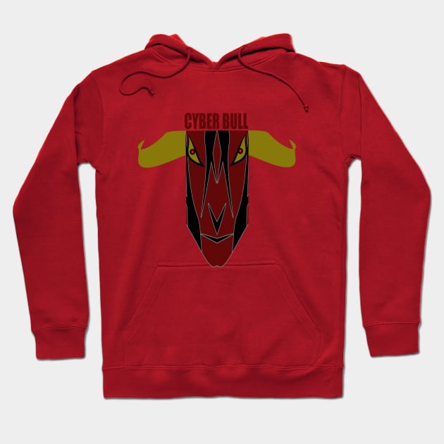 Angry Bull Hoodie by murshid